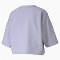 thumbnail image 2 of Puma Womens Evide Form Stripe Crop Tee,Puprle Heather,L, 2 of 4