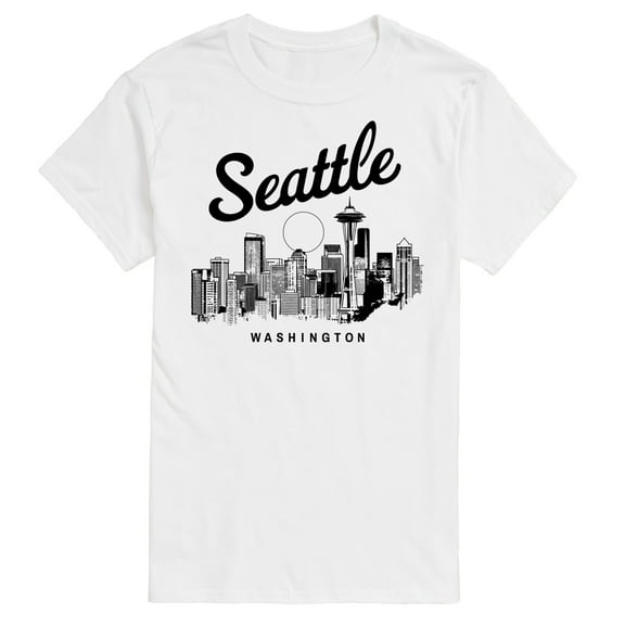 Instant Message - Seattle Washington - Men's Short Sleeve Graphic T-Shirt