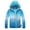 Z11-BU1, variant on XINPING Women UPF 50 UV Sun Protection Jacket Outdoor Plus Size Hooded Windproof Loose Printed Coat Water Proof Storage Bag Jacket