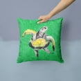 thumbnail image 2 of Carolines Treasures 8671PW1414 Turtle Fabric Decorative Pillow 14HX14W multicolor, 2 of 4