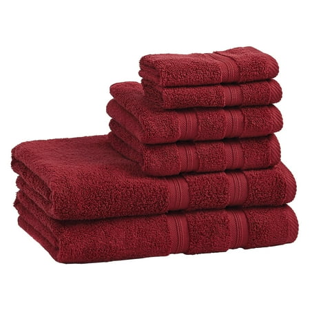 Superior Smart Dry 100% Cotton 6-Piece Towel Set (Best Way To Dry Towels)