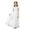 A-Beige177, variant on Bobifish Toddler Girls Formal Dress Floral Lace Sleeveless Multi-Layer Flowy Dress Evening Party Show Children Girls Dresss