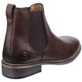 thumbnail image 4 of Cotswold Mens Corsham Town Leather Pull On Casual Chelsea Ankle Boots, 4 of 5
