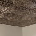 thumbnail image 5 of FASÄDE Traditional 3 Decorative Vinyl 2ft x 2ft Lay in Ceiling Panel in Bermuda Bronze (5 Pack), 5 of 5