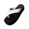 thumbnail image 2 of Novedad de verano, chanclas de playa para mujer, ropa exterior de suela gruesa, moda informal Wmkox8yii  hj789, 2 of 3
