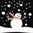 thumbnail image 3 of CafePress - Holiday Snowman Kids Dark T Shirt - Dark T-Shirt Kids XS-XL, 3 of 4