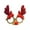 H, variant on Funny Christmas Glasses Frames with Santa Claus & Christmas Tree,Glitter Christmas Costume Eyeglasses for Christmas Party Favors Decorations(One Size Fits All)