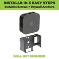 thumbnail image 6 of HIDEit Mount for Apple TV 4K 3rd Generation - Made in USA - Not Compatible with Apple TV 4K 1st + 2nd Gen, Apple TV HD, Apple TV 3 or Apple TV 2, 6 of 6