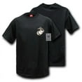 thumbnail image 5 of S26-MAR-BLK-03 Basic Military T-Shirt, Marines, Black, Large, 5 of 5