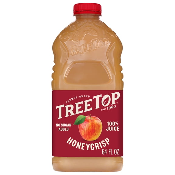 Tree Top 100% Apple Juice, Honeycrisp, 64 fl oz Bottle