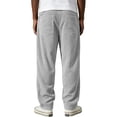 thumbnail image 3 of Dresfit Men's Corduroy Pants Wide Leg Baggy Sweatpants Fall Winter Big and Tall Drawstring Sweat Pants Loose Fit Straight Leg Elastic Waist Y2k Pants M, 3 of 3