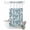 Beige, variant on No Hook Shower Curtain, Blue Ocean Bubble Shower Curtains for Bathroom with See Through Top Window, Watercolor Sea Bubble Summer Waterproof & Washable Bath Curtain Stand Up Stall 36"x72"