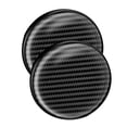 thumbnail image 1 of FOMIYES 2Ud Posavasos Para Bebidas Con Textura En De Carbono Antideslizantes Para Automóvil Negro, 1 of 8