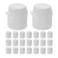 thumbnail image 1 of KAKOWELY toothpaste squeezer 50pcs Toothpaste Flip Cap Travel Toothpaste Cover Toothpaste Lid Toothpaste Supplies Toothpaste Tops Plastic Toothpaste Caps for Squeeze Tubes, 1 of 5