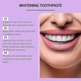 thumbnail image 4 of SP-7 Ultra Whitening Toothpaste, SP-7 Probiotic Brightening Toothpaste, Mint Fresh Breath, Stain Removing, Deep Cleaning Purple Whitening Toothpaste, 4 of 5