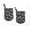 Black, variant on Hummingbirds Oven Mitts (Set Of 2) by Penny's Needful Things (Black)