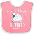 thumbnail image 3 of Inktastic The Lord is My Shepherd Psalm 23 Boys or Girls Baby Bib, 3 of 4