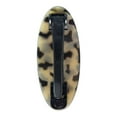 thumbnail image 5 of Scunci Extra-Large Oval Barrette No-Slip Grip with Metal-Free Slide Clasp, Adjusts to All Hair Types, in Milky Tortoise Shell, 1ct, 5 of 8