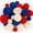 A, variant on 24 Pcs Decorative Wicker Rattan Balls, Red White and Blue Woven Orbs for 4th of July Independence Day, Memorial Day, Patriotic Party Table Decor, Bowl Fillers, Vase Filler, DIY Craft Projects
