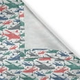 thumbnail image 4 of Ambesonne Fish Window Valance, Colorful Shark Patterns, 54" X 12", Multicolor, 4 of 5