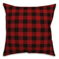 thumbnail image 2 of Creative Products Merry & Bright Red Plaid 16x16 Indoor / Outdoor Pillow, 2 of 3