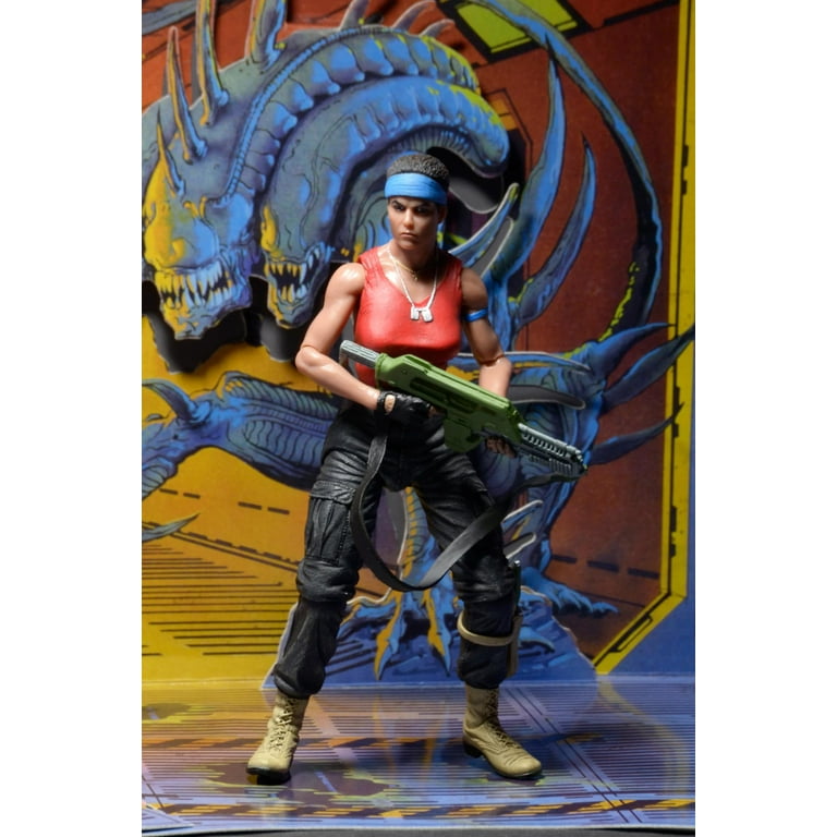 NECA Aliens Space Marine Vasquez Aliens Day 2017 - Walmart.com