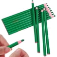 thumbnail image 1 of KAKOWELY Crayons with Sharpener for Painting Use Easy to Use Wax and Paper Material Green Color 24 Pcs,6.89"X0.79"X0.08", 1 of 4