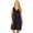 Midnight Black, variant on Exquisite Form Nylon Tricot Sleeveless Short Knee Length Nightgown 30107