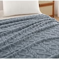 thumbnail image 3 of Pompotops 100*150cm Super Soft Warm Solid Warm Micro Plush Fleece Blanket Throw Rug Sofa Bedding Clearance, 3 of 5