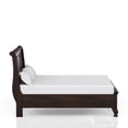 thumbnail image 4 of Bed Frame Dark Cherry King Storage Bed, 4 of 5