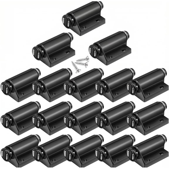 BlinkLLX Magnetic Catch Plastic Black 20 Piece