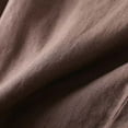 thumbnail image 6 of Tuphregyow Culottes for Women Wide Leg Gaucho Pants Capris for Women High Waist Palazzo for The Beach Or The Whole Summer Cotton Linen Plus Size Pants Coffee M, 6 of 7