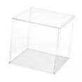 thumbnail image 1 of Vitrina transparente,Vitrina de acrílico transparente para exhibir figuras,Vitrina de figuritas,contenedor de exhibición de colección,Caja de almacenamiento de juguetes transparente a prueba, 1 of 8