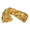 thumbnail image 1 of Mesa de Ropa de Tela de Lentejuelas, Elegante aluminio de aluminio Práctico Tela de Lentejuelas de Malla de Metal Color de Oro para decoración de la Bolsa, 1 of 7