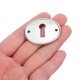 thumbnail image 5 of BESTYASH 25Ud Oval De Metal Plata Para Cerradura Con Vintage, 5 of 6
