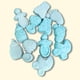 thumbnail image 4 of 3 Pack Baby Shower Party Silicone Mold,Baby Carriage Feeding Bottle Little Feet Bear Pacifier Silicone Fondant Mold for Purple,Blue,Green, 4 of 5