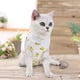 thumbnail image 2 of Perro Traje de Recuperación Onesie Después de Mascotas Esterilizadas Camisa para Perros Machos Gatos Quirúrgico Postoperatorio Snuggly Chaleco para Heridas Abdominales Destete Lamer Chaleco, 2 of 6