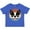 Royal Blue, variant on Inktastic Boston Terrier Dog Retro Sunset Boys or Girls Toddler T-Shirt