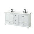 thumbnail image 6 of Wyndham Collection Wcs202072d-Qtz-Us3mxx Deborah 72" Free Standing Double Basin Vanity Set, 6 of 7