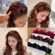 thumbnail image 3 of Paquete de 4 pinzas para el cabello trenzadas con textura flocada de doble capa retro, pinzas para el cabello para peinar, pinzas para peinar el cabello, horquilla tejida hueca multicapa para mujeres, 3 of 5