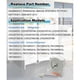 thumbnail image 4 of EAU60694527 Refrigerator Evaporator Fan Motor for, 4 of 5