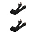 thumbnail image 1 of Eigraketly 1 par de fundas de refrigeración antideslizantes de silicona para sombra de sol, para verano, deportes al aire libre, Camping, Negro Tipo 2 2piezas, 1 of 6