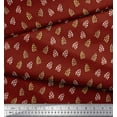 thumbnail image 3 of Soimoi Red Cotton Cambric Fabric Fruits Printed Craft Fabric by the Yard 56 Inch Wide, 3 of 3