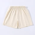 thumbnail image 5 of Yindaity Kids Basketball Shorts Toddler to Youth Athletic Shorts for Boys and Girls Soccer Basketball Sports(Beige,4-5 Years), 5 of 8