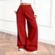 thumbnail image 2 of RKSTN Wide Leg Sweatpants for Women Plus Size High Waist Wide Leg Athletic Jogger Pants Womens Casual Solid Baggy Comfy Drawstring Running Gym Fitness Sport Pant with Pockets, 2 of 9