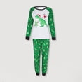 thumbnail image 2 of Familia Otoño Camisa Top Pantalones Cintura elástica Dinosaurio Impreso Ropa de dormir Traje, 2 of 9