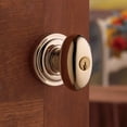 thumbnail image 2 of Baldwin 5226102ENTR Egg Style Keyed Entry Door Knob Set - Bronze, 2 of 7
