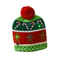 thumbnail image 3 of Tuque de Noël Décontractée en Tricot, Bonnet Chandail pour Intérieur Extérieur Nouvel An gingerbread Man, 3 of 7