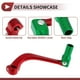 thumbnail image 3 of Palanca de cambio de motocicleta plegable para Honda CRF110F 13-18, pedal de aleación de aluminio, brazo de palanca de cambio, palanca roja cabeza verde, 3 of 6