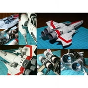 Galactica II Ship 3D Model Spaceship DIY Handmade Spacecraft Toy
